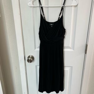 Mossimo Black Low Cut Loose Flowy Dress